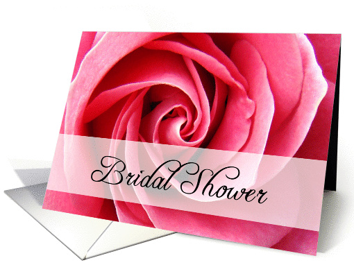 bridal shower card (267460)