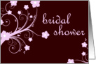 bridal shower card