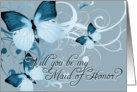 will you be my maid of honor? card