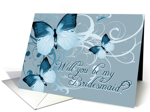 will you be my bridesmaid? card (273873)