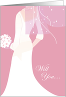 will you be my maid of honor? card