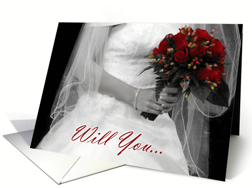 will you be my flower girl? card (296981)