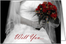 will you be my flower girl? card