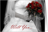 will you be my maid of honor? card