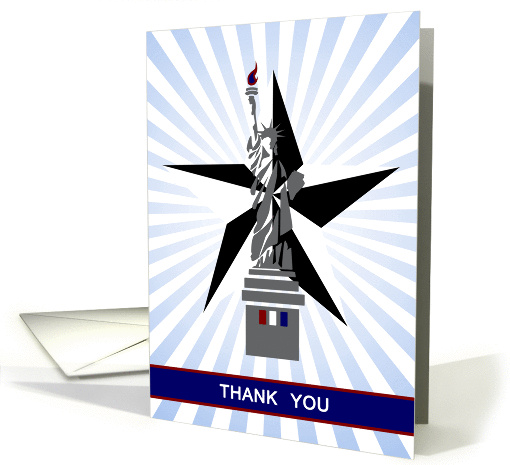 thank you for protecting our freedom! card (297649)