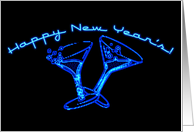 Happy New Year’s! : Neon Light card