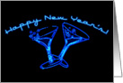 Happy New Year’s! : Neon Light card
