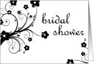 bridal shower card