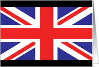united kingdom flag card