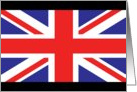 united kingdom flag card