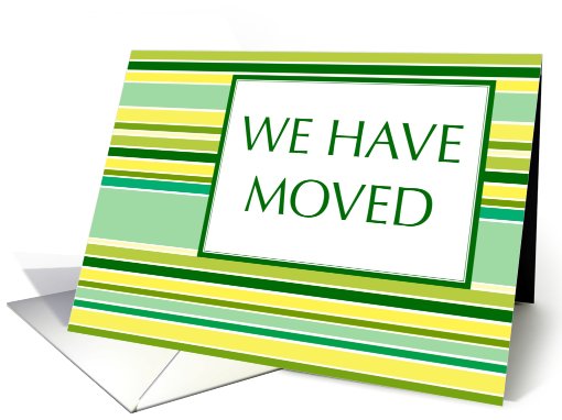 we have moved : stripes card (700849)