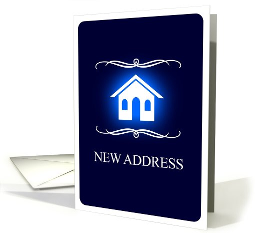 new address (mod home) card (700851)