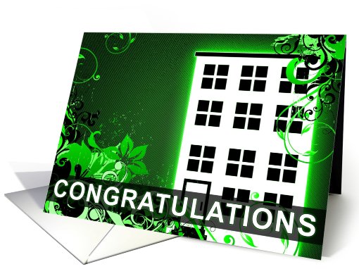 congratulations on the new apartment! card (701056)