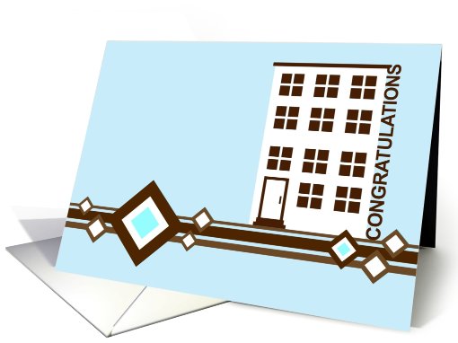congratulations on the new condo! card (701058)