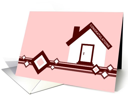 congratulations on your new home! card (701064)