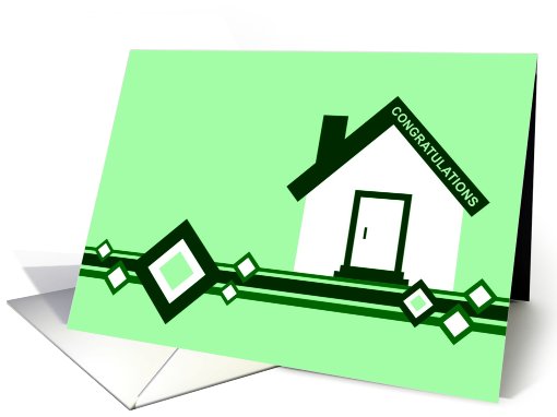 congratulations on your first home! card (701065)