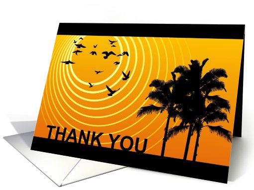 thank you... (hairdresser/hairstylist) card (703419)