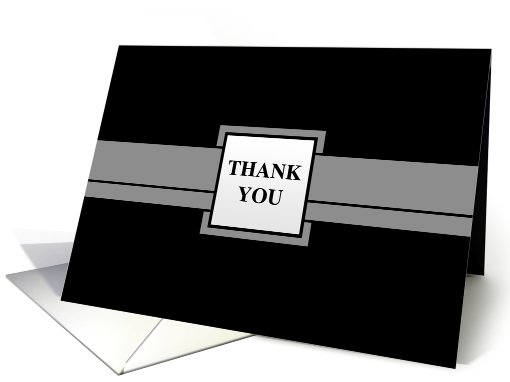 thank you... for being a groomsman in our wedding! card (703681)