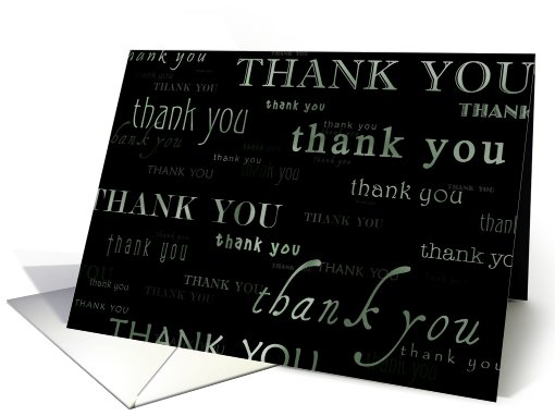 thank you... (employee appreciation) card (703946)