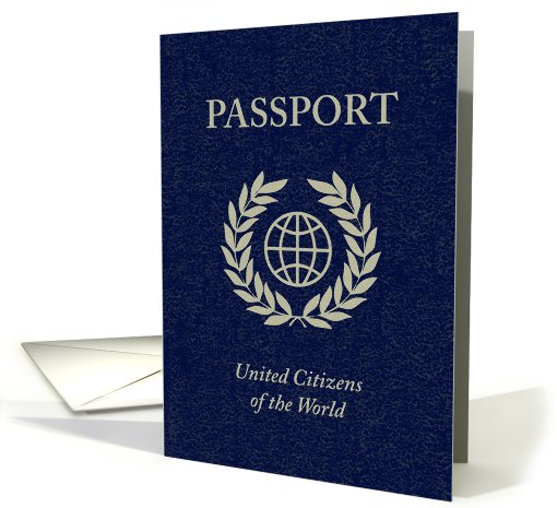 world passport : united citizens of the world card (704702)