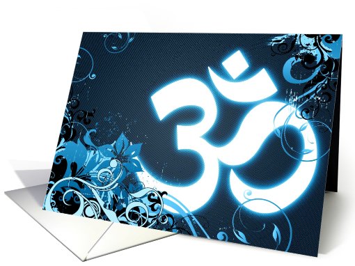 happy diwali : hi-fi om card (705297)