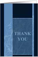 thank you... for your support during this difficult time! card