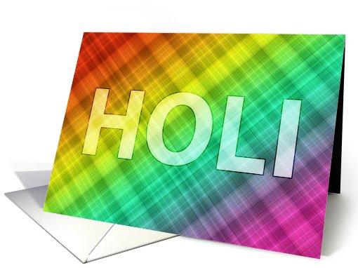 holi : festival of color and spring card (708165)
