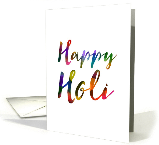 happy holi, festival of color and spring card (708166)