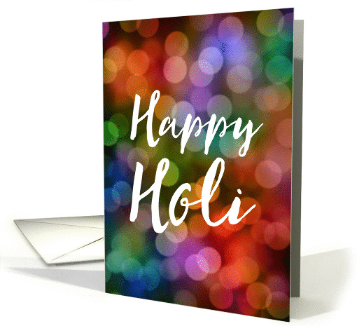 holi : festival of color and spring card (708167)