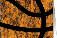 basketball (distressed) card