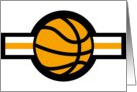 basketball (sport stripe) card