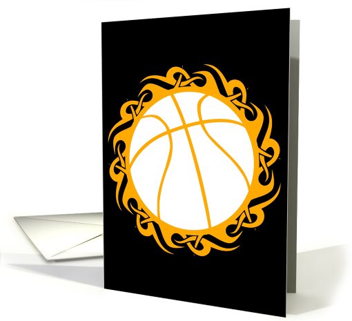 tribal basketball card (711310)