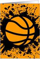 basketball splat card