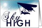 sky high hang gliding card