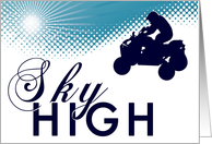 sky high atv card