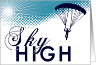 sky high sky diver card