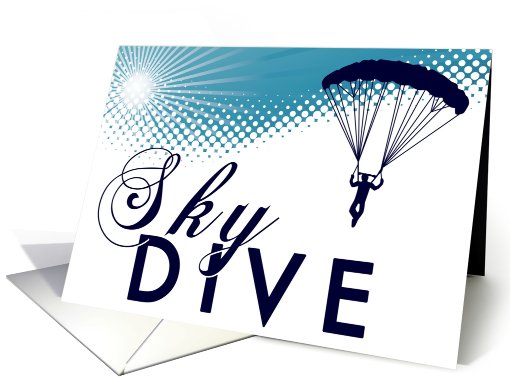 sky high sky dive card (712636)