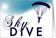 sky high sky dive card