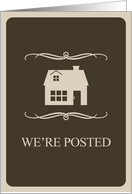 we’re posted (mod home) card