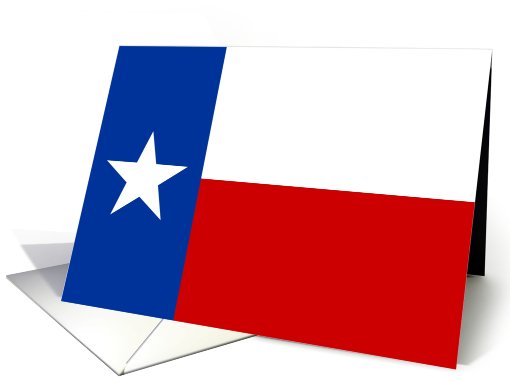 texas flag card (714369)