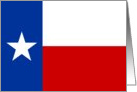 texas flag card