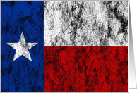 texas flag card