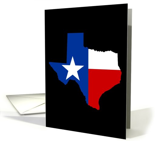 texas flag card (714497)