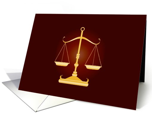 justice scales card (716129)