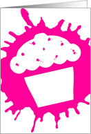 cupcake splat card