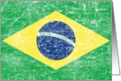 brasil flag card