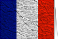 france flag card