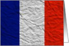 france flag card