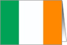 ireland flag card