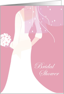 Bridal Shower Invites : Elegant Bride card